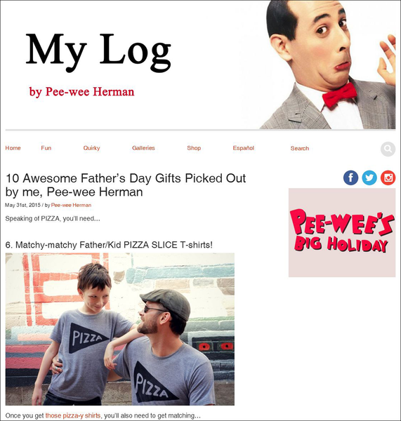 Pee-wee Herman picks 10 awesome Father's Day gifts