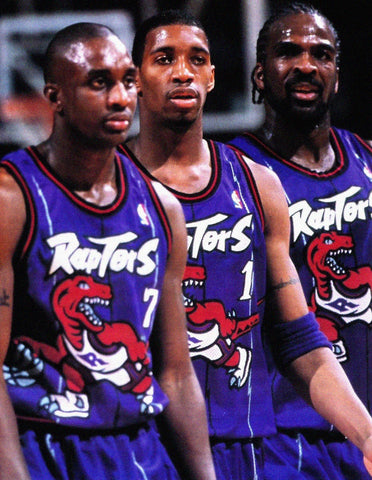 PFL: Basketball Jersey Draft. Round 1 Eighth Pick : Raptors Jersey Road Purple 95/96