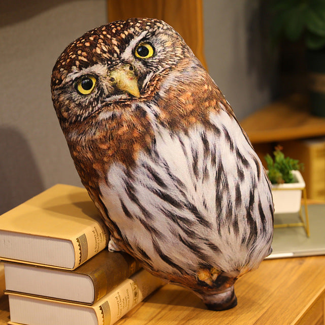 squishy owl pillow