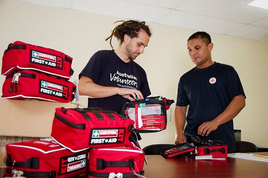 Survival First Aid KITs and Red Cross