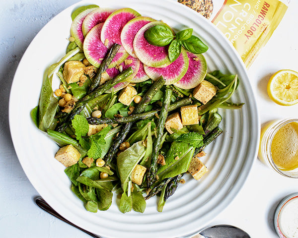 Rawcology Inc | Lemon Vinaigrette & Protein Packed Salad