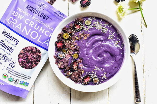 Rawcology Inc | Purple Power Smoothie Bowl