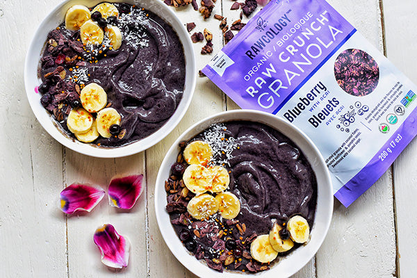 Rawcology Inc | Purple Power Smoothie Bowl