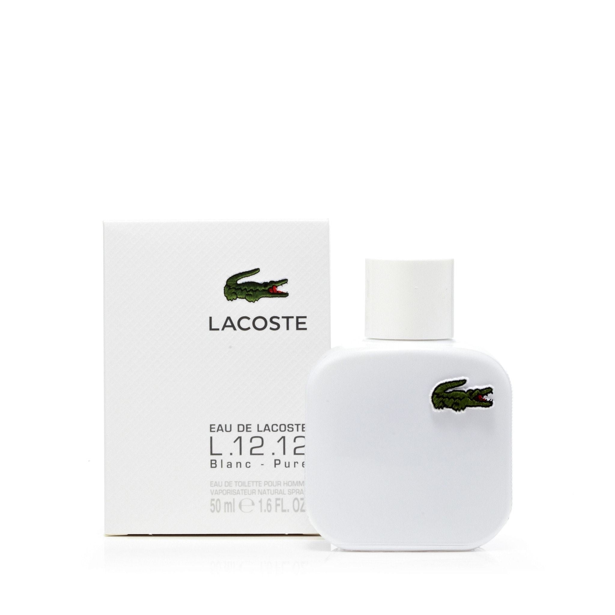 Eau De Lacoste L.12.12 White For Men Lacoste Eau De Toilette Spray – Perfumania