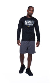 Game Changer Long Sleeve Black (Performance Tee)