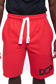 DCP- Red Fleece Shorts