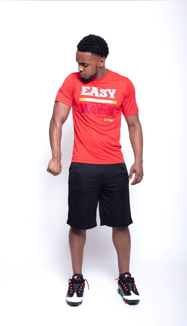 Easy Work Red (Performance Tee)
