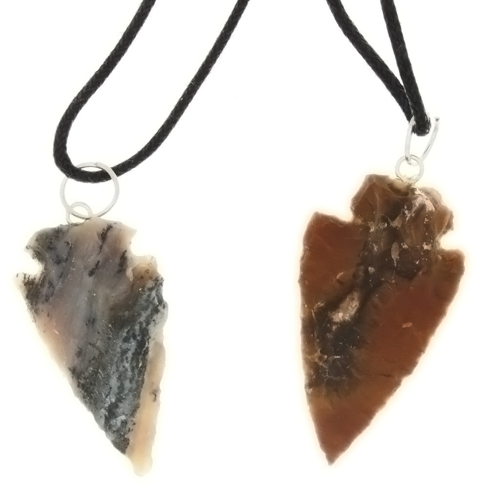 4 REAL STONE ARROWHEAD stone rock collectibles jewelry pendant agate  JEWELRY 