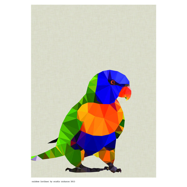 rainbow lorikeet clipart - photo #12