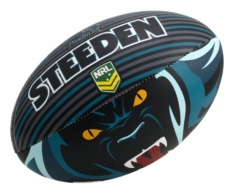Steeden Rugby League NRL Football Size 5 - Penrith Panthers