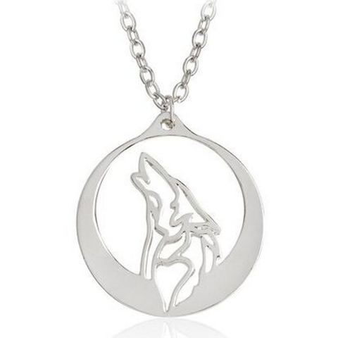 Collier Loup Hurlement