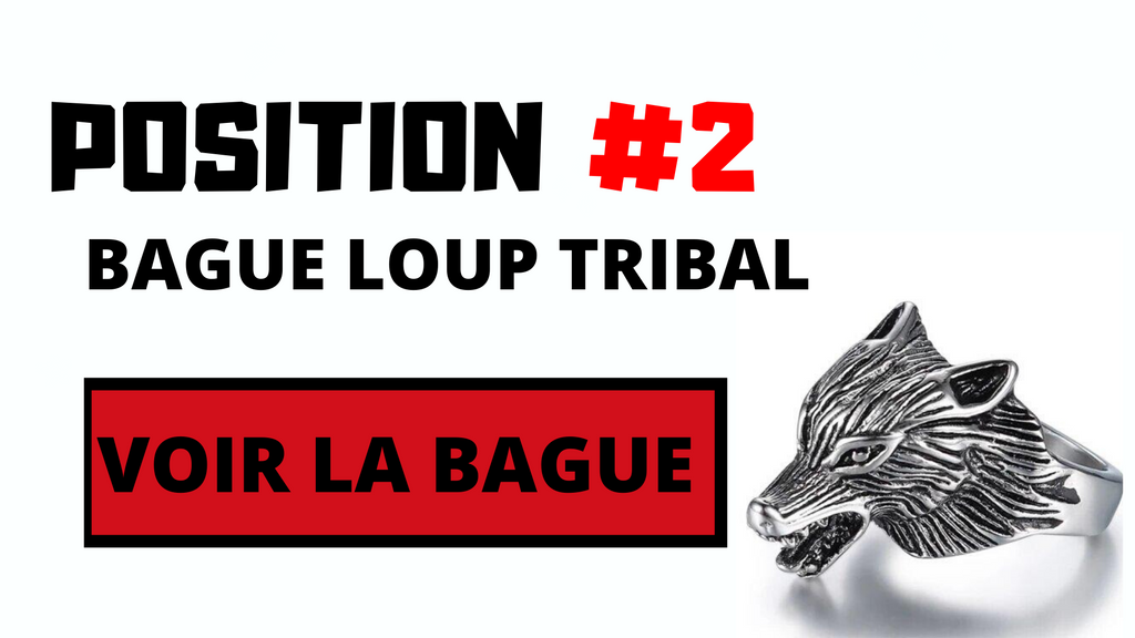 bague loup signification tribal