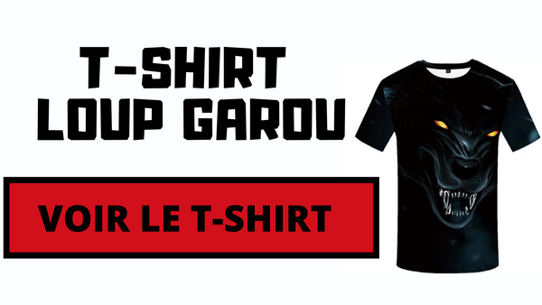 T-shirt Loup Garou