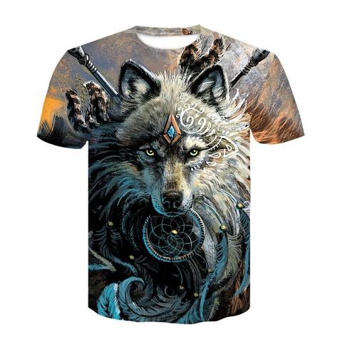 T-shirt Loup Alpha