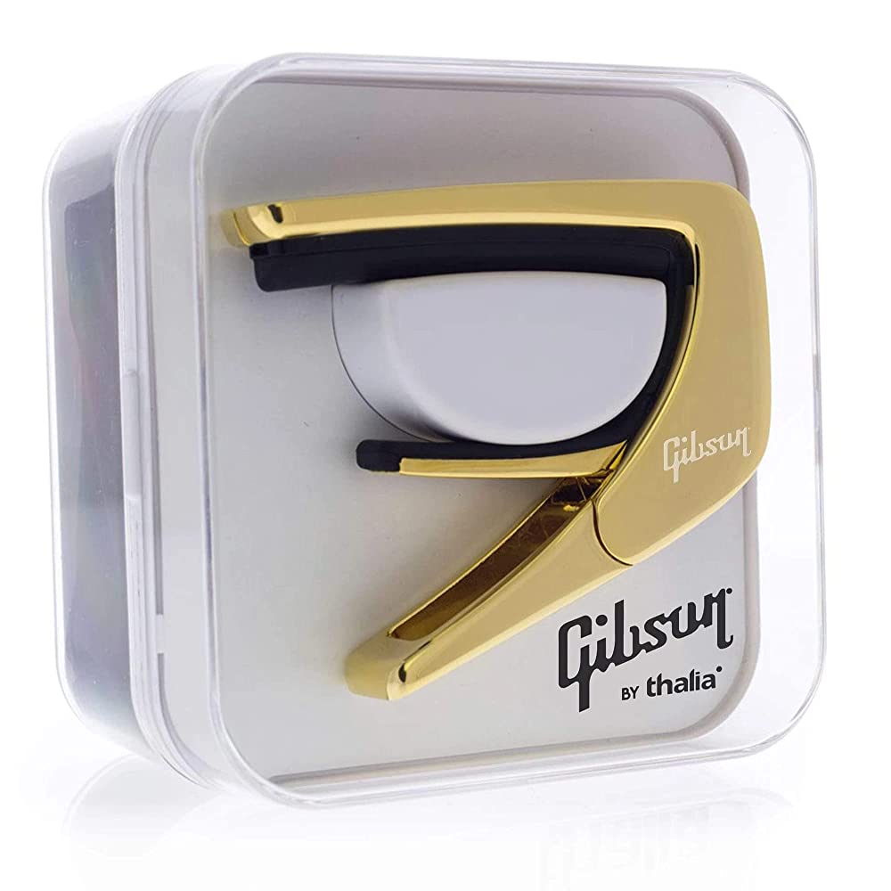 Thalia Capos / Gibson License Model / 24K Gold Finish Holly Black