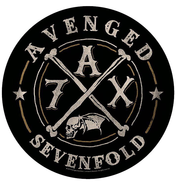 Band Monkey Avenged Sevenfold Back Patch A7X 