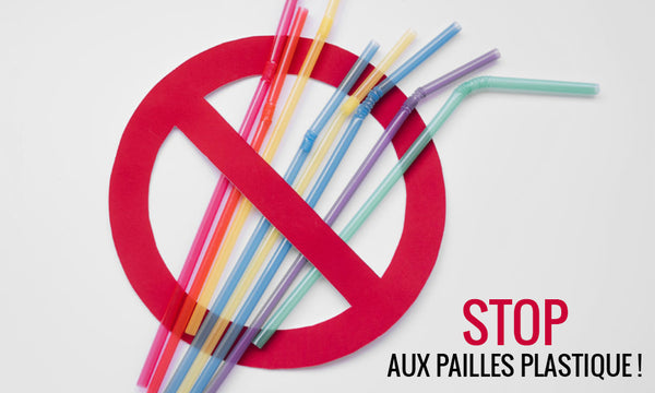 Stop aux pailles en plastique
