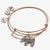 Elephant Charm Bangle, Two-Tone, Alex and Ani