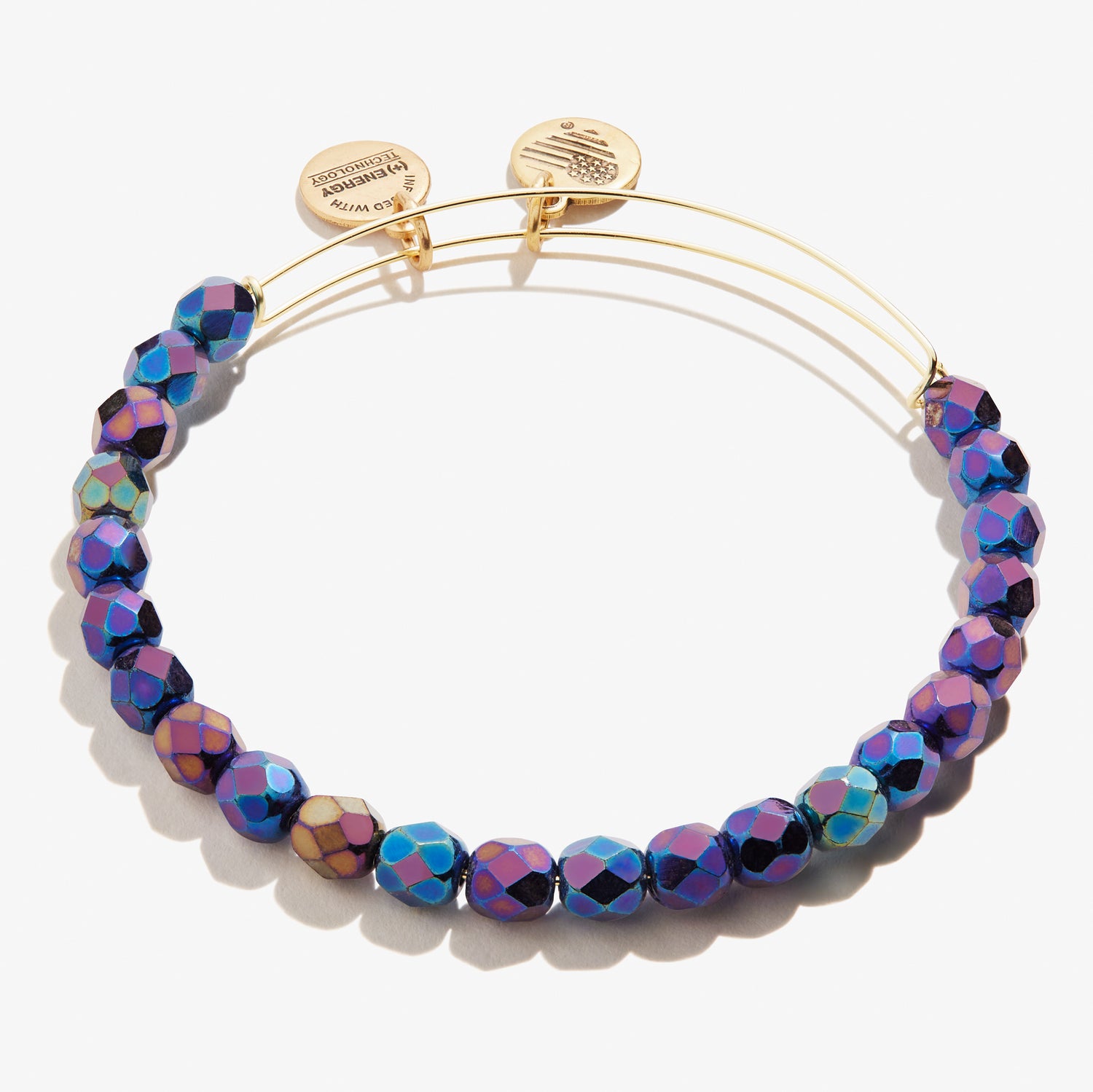 Solstice Beaded Bangle, Midnight