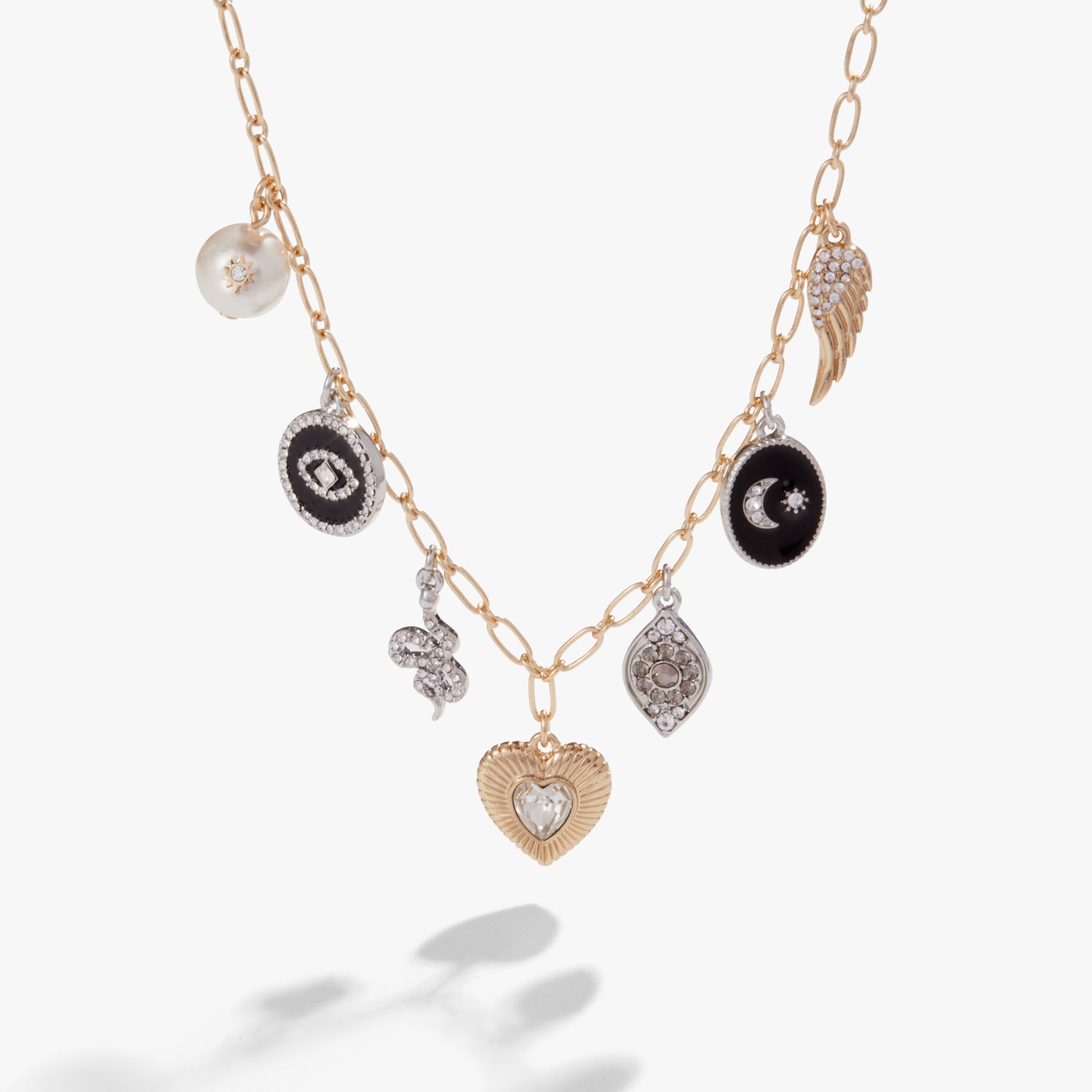 Multi-Charm Celestial Necklace