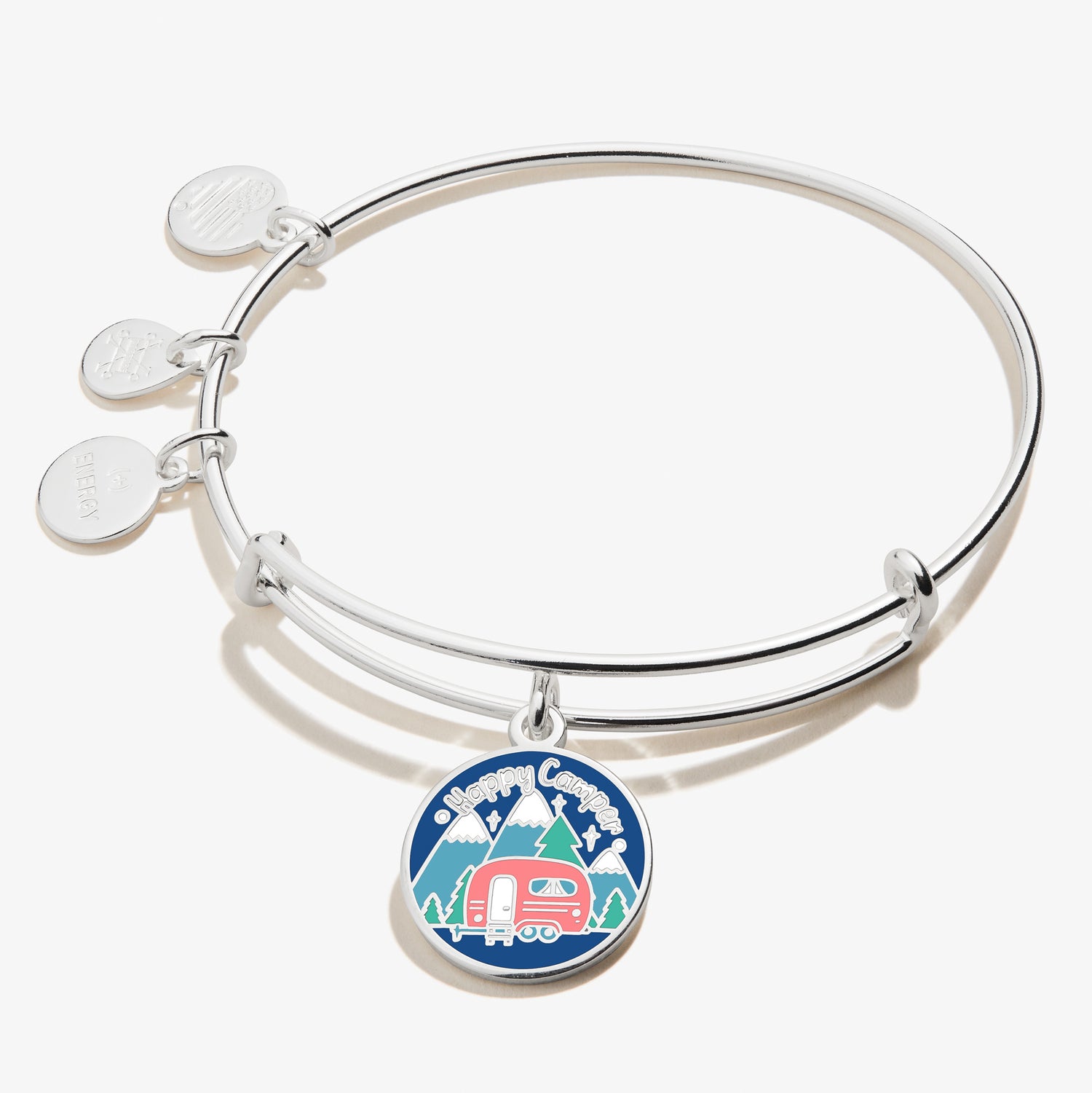 'Happy Camper' Charm Bangle