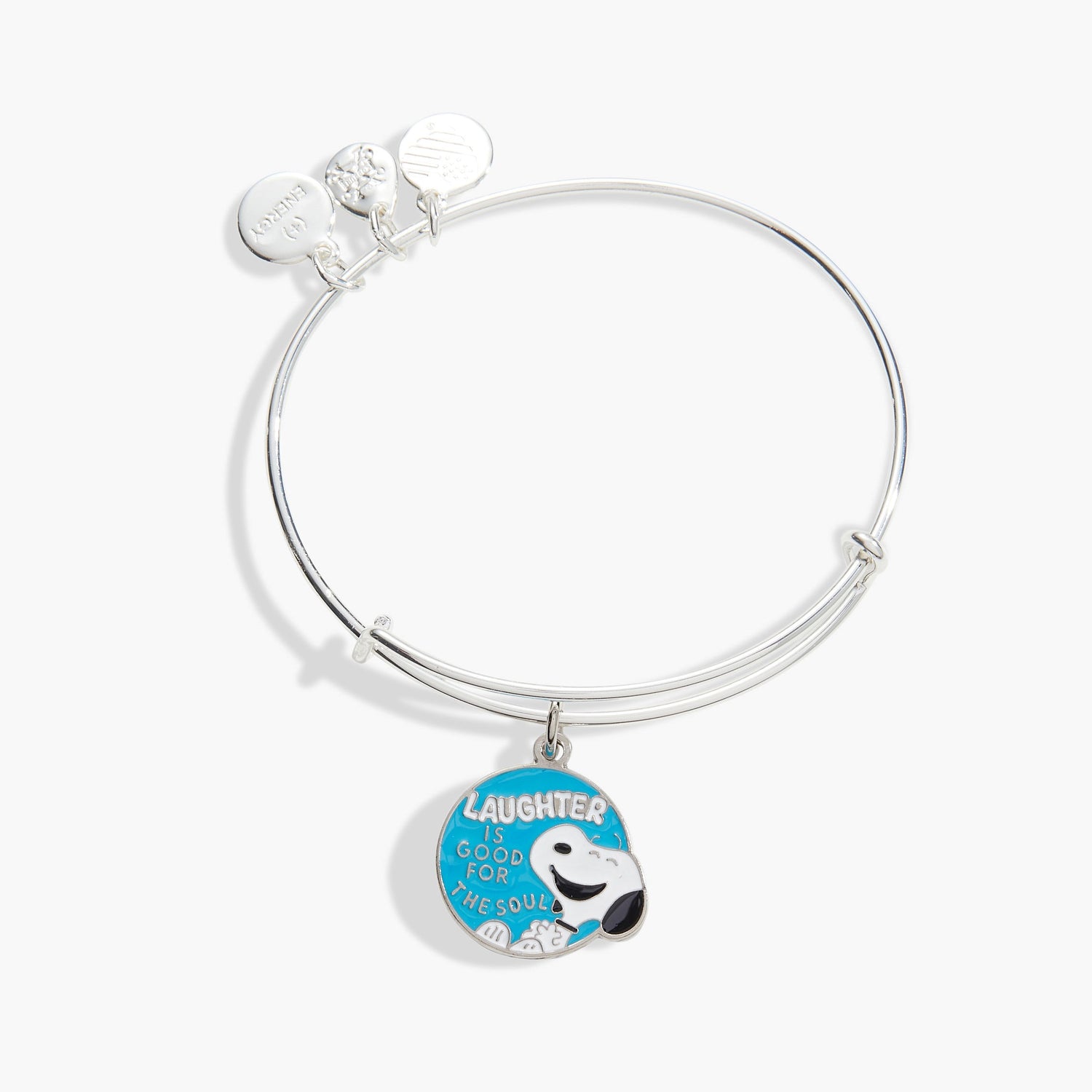 Peanuts™ 'Laughter is Good for the Soul' Charm Bangle