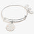 'I’m A Dog Mom' Charm Bangle, Shiny Silver, Alex and Ani