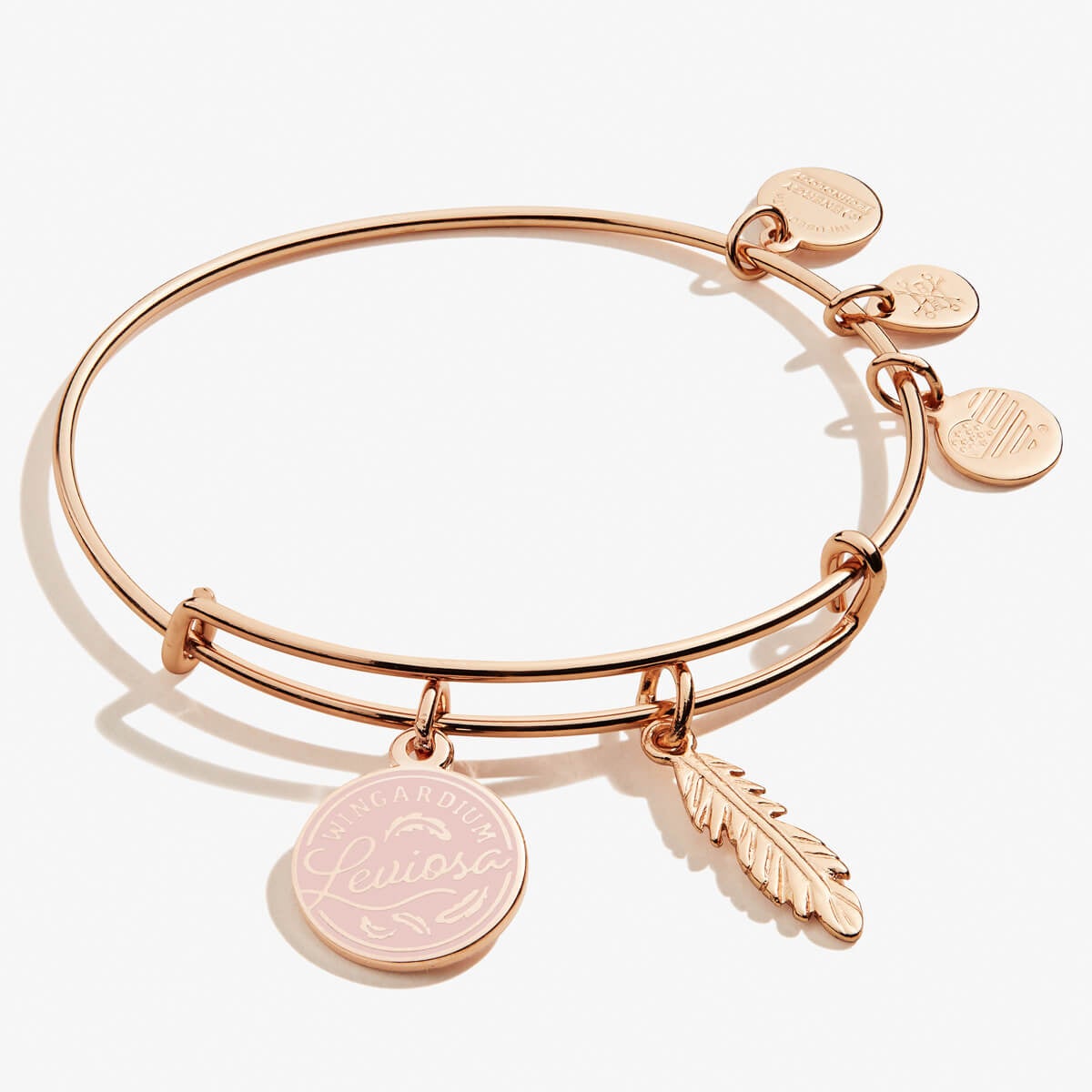 Harry Potter™ 'Leviosa' + Feather Duo Charm Bangle