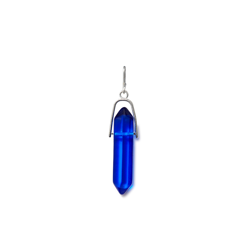 Sapphire Spike Necklace Pendant, September