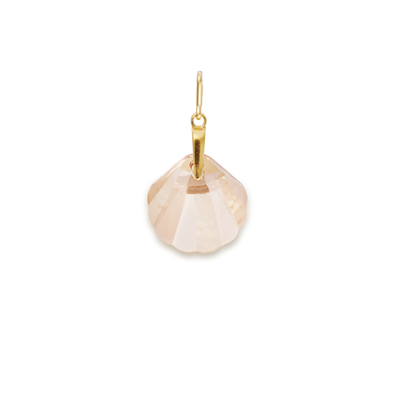 Sandy Seashell Necklace Charm