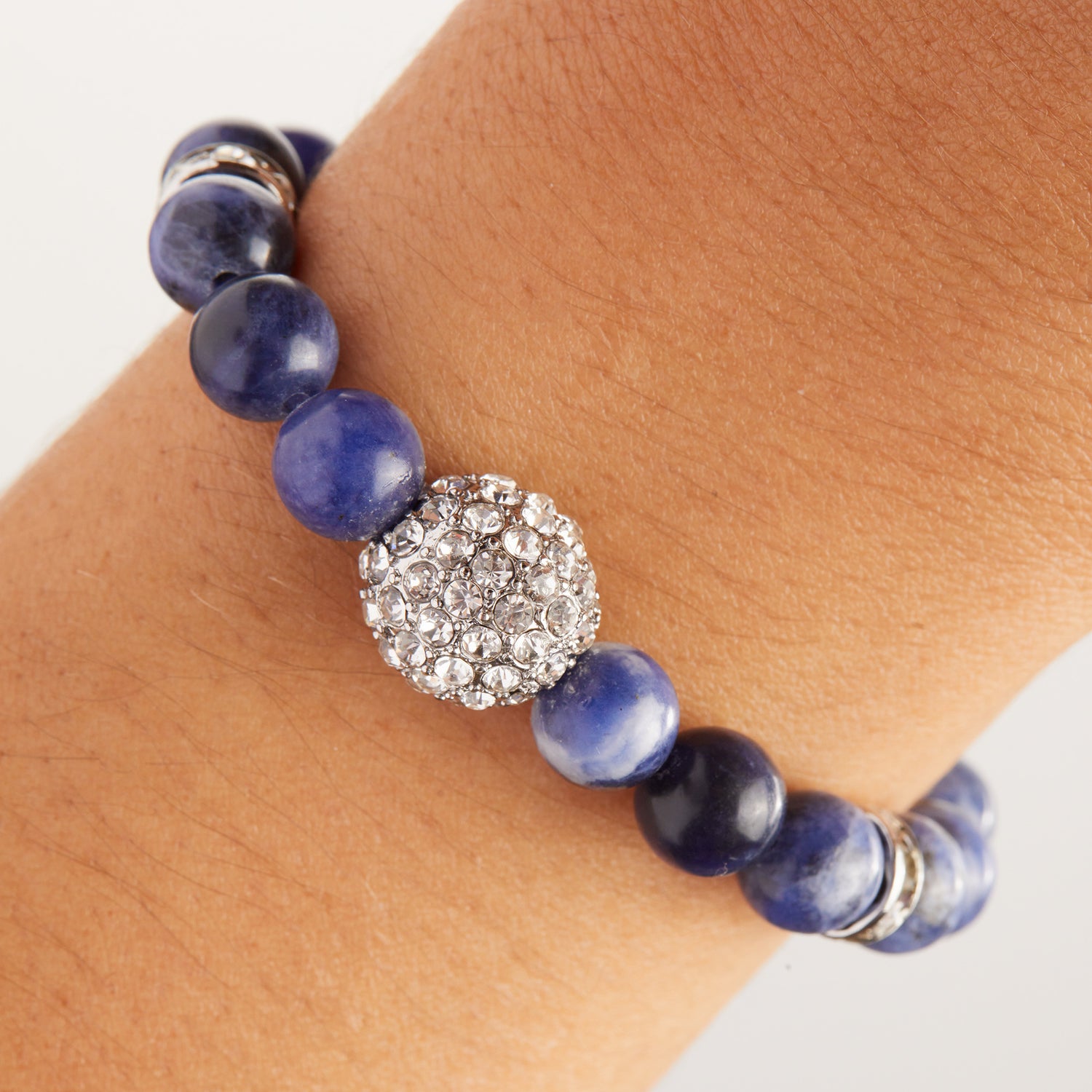 Fireball Sodalite Stretch Bracelet