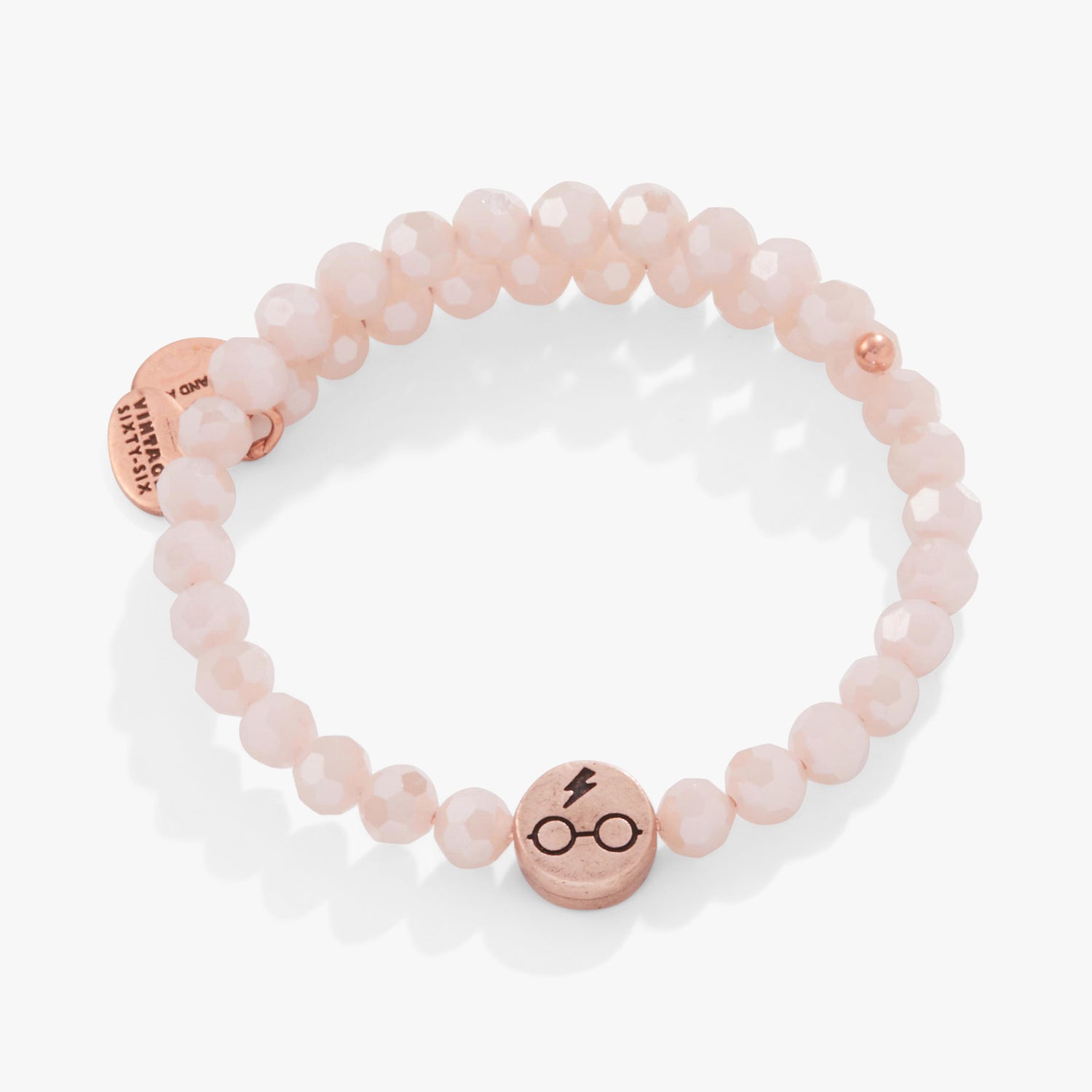 Harry Potter™ Beaded Wrap Bracelet, Pink Jade
