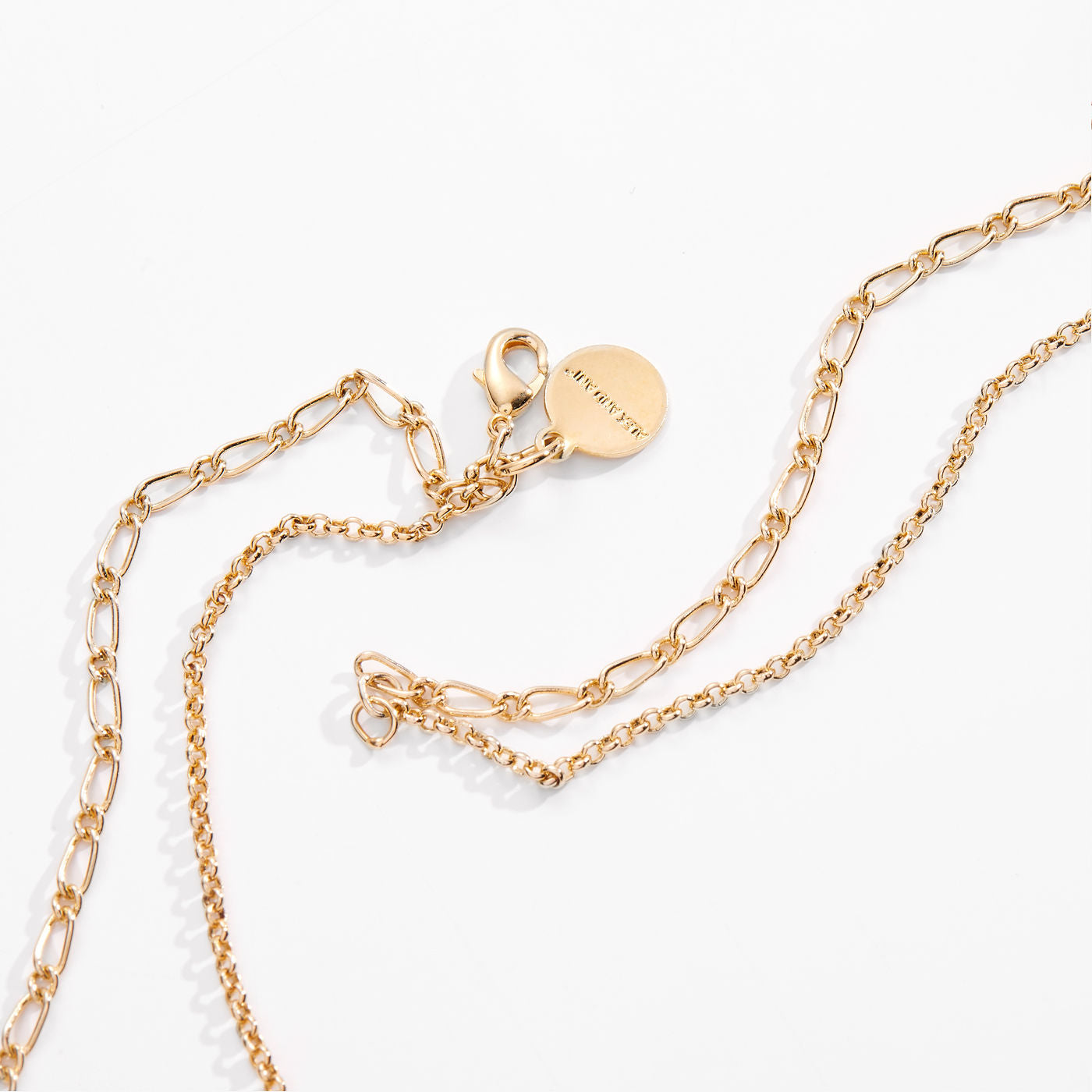 Engravable Luck + Prosperity Multi-Charm Layered Necklace
