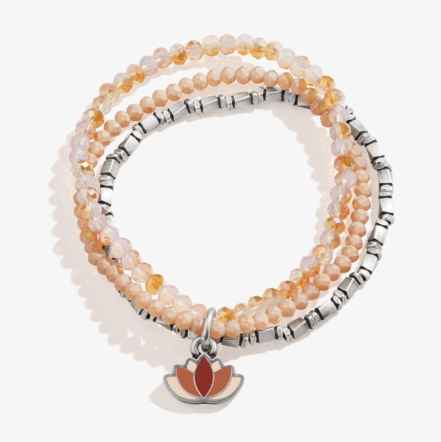 Lotus Stretch Bracelet Trio