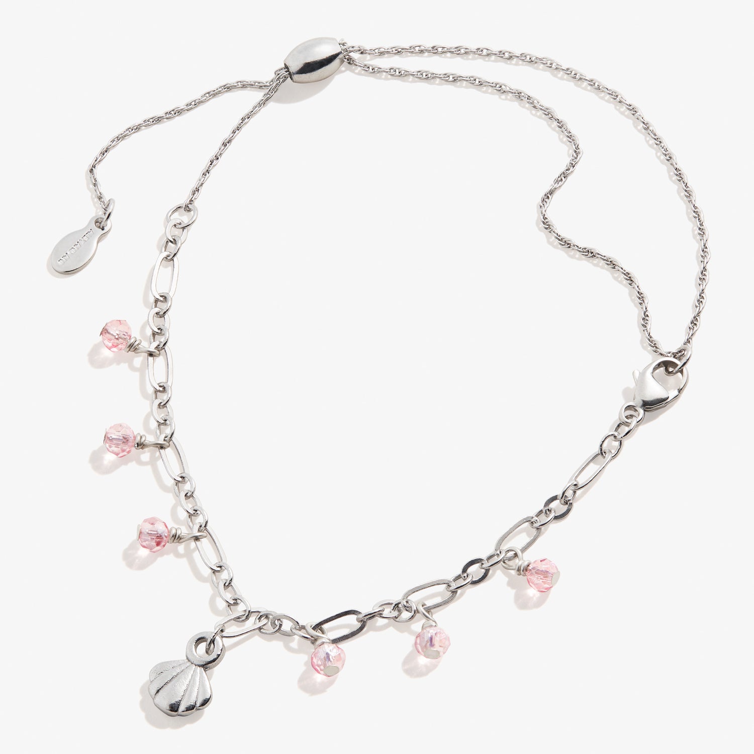 Seashell Beaded Pull Chain Anklet