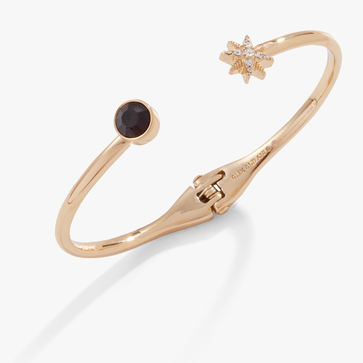 Star + Crystal Cuff Bracelet