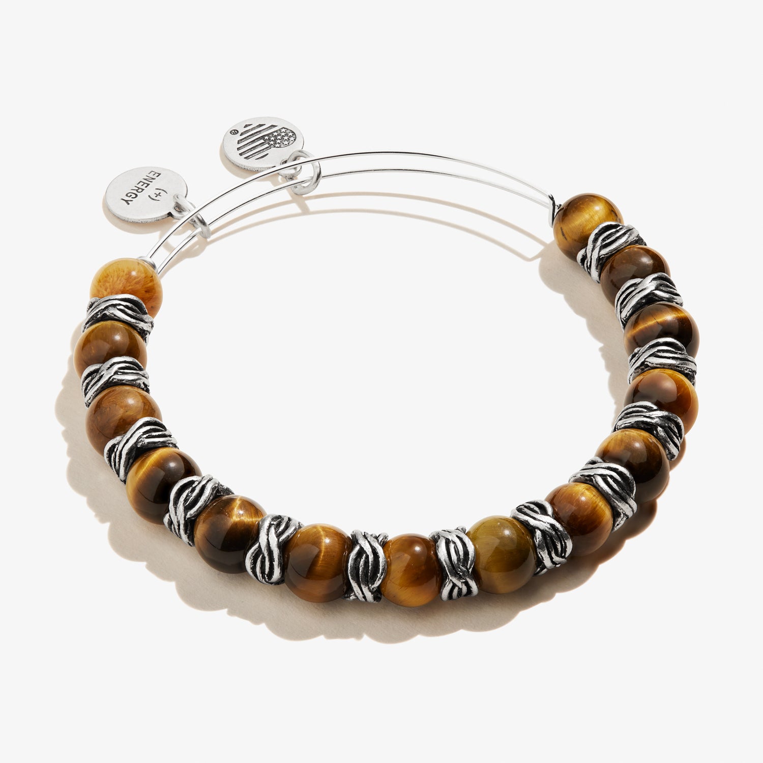 Tiger's Eye Beaded Bangle