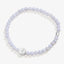 Yin Yang Blue Lace Agate Stretch Bracelet for Balance