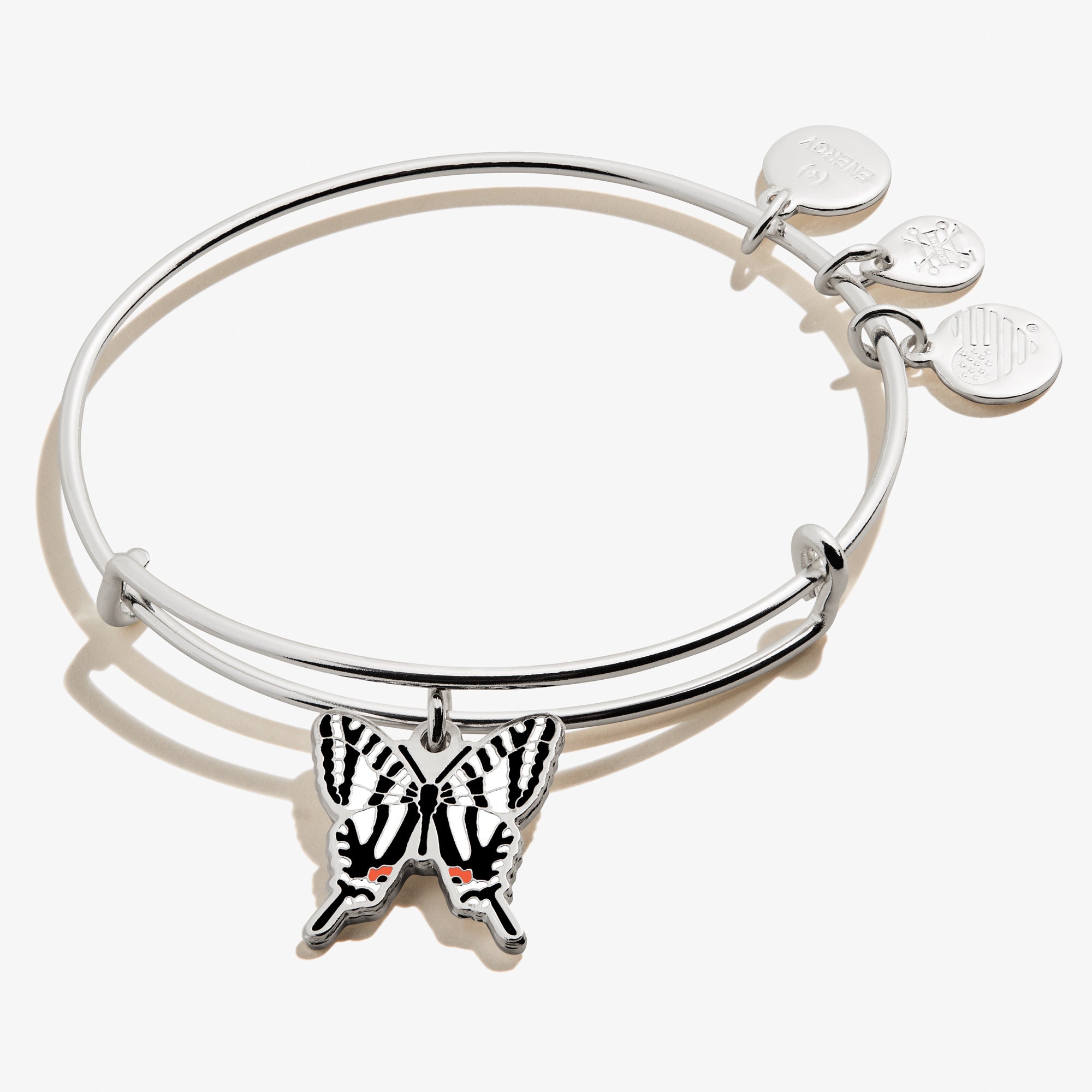 alex and ani butterfly bracelet silver