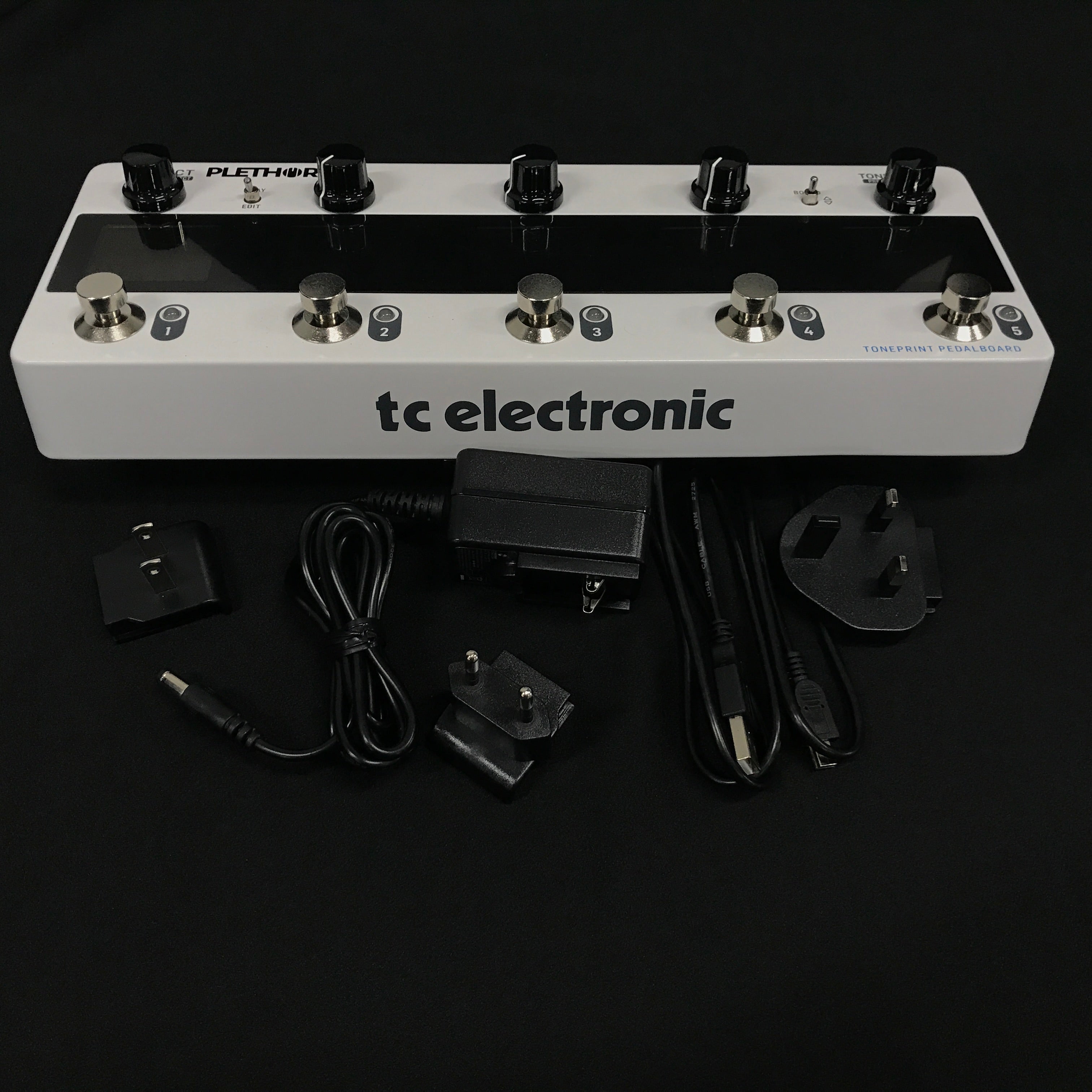 TC Electronic PLETHORA X5 TonePrint Multi-FX Pedalboard - DEMO