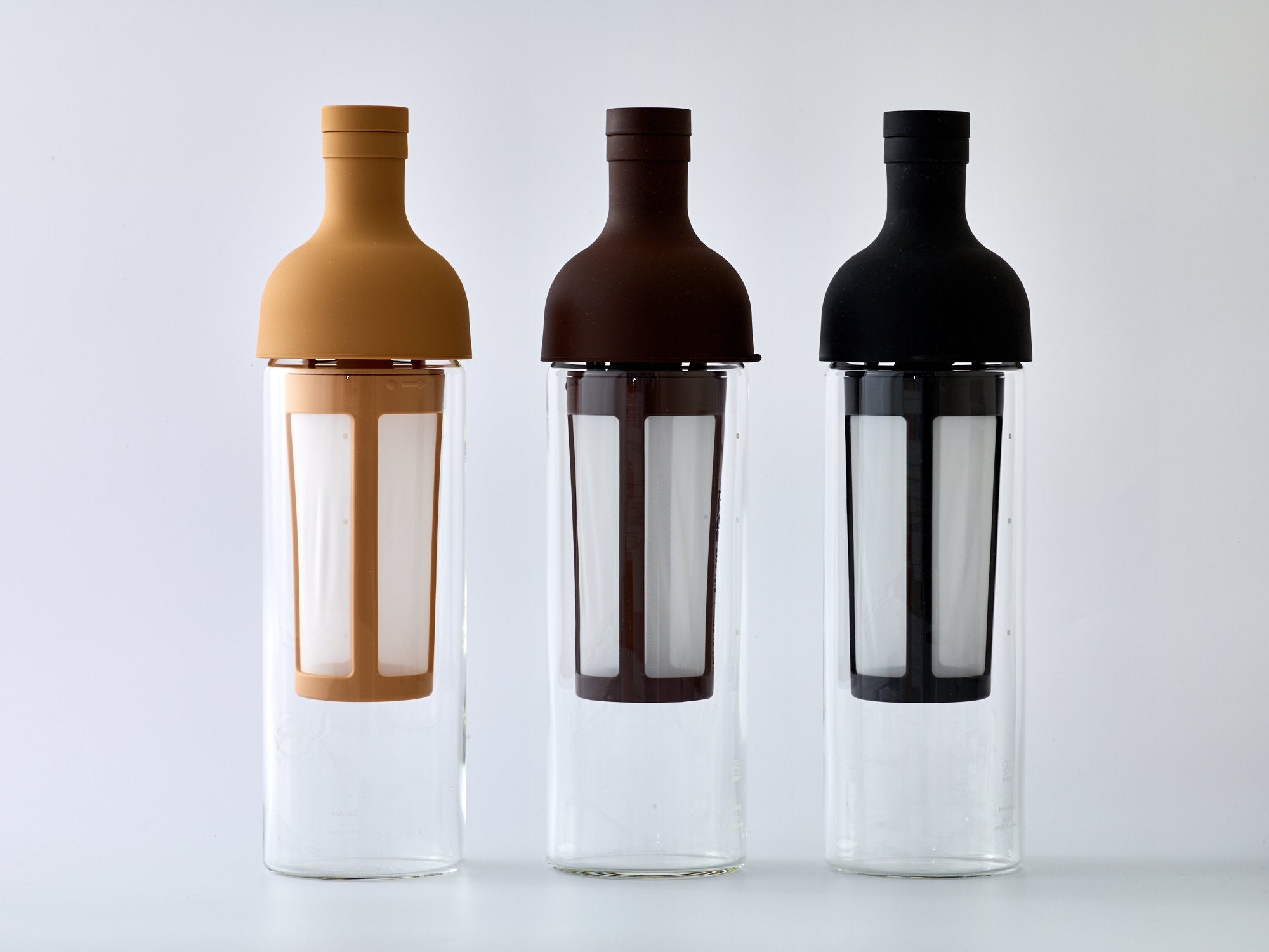 Hario Cold Brew Coffee Wine Bottle, 650ml, Brown 