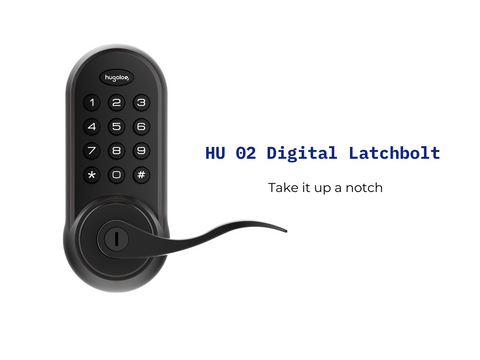 HU02 Digital Latchbolt Home Security