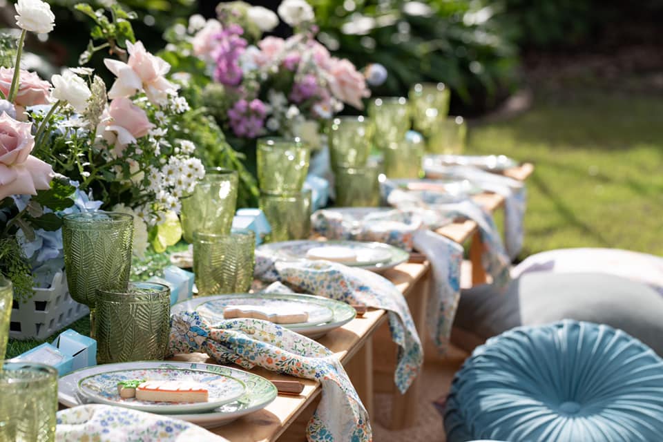 Peter Rabbit Garden Party Table Decorations