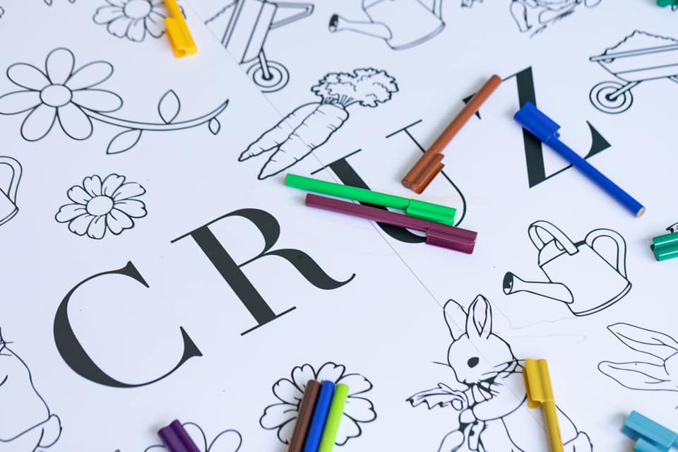 Peter Rabbit Colouring Pages