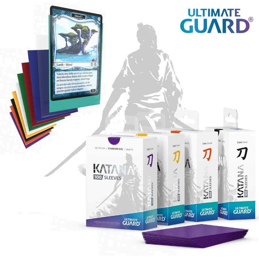 Ultimate Guard Katana Sleeves Standard Size White NEW/Sealed 100 