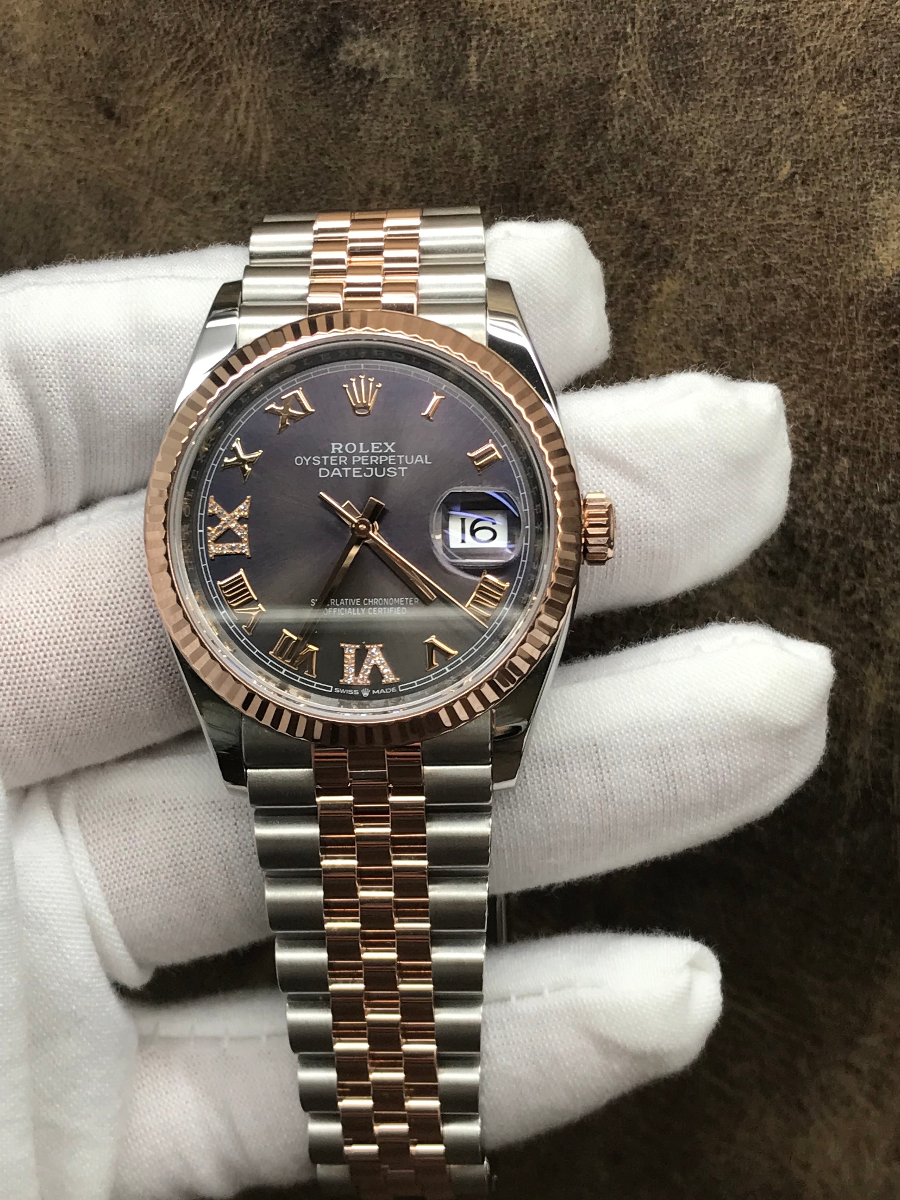 datejust 36 dark rhodium