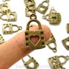 Tibetan Antique Bronze Ladies Handbag Charm Pendant