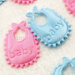 Fabric Embellishment - Bib 100 pieces
