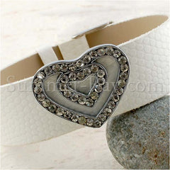 White wrist strap