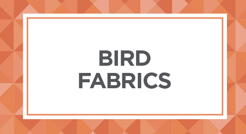 bird print fabric
